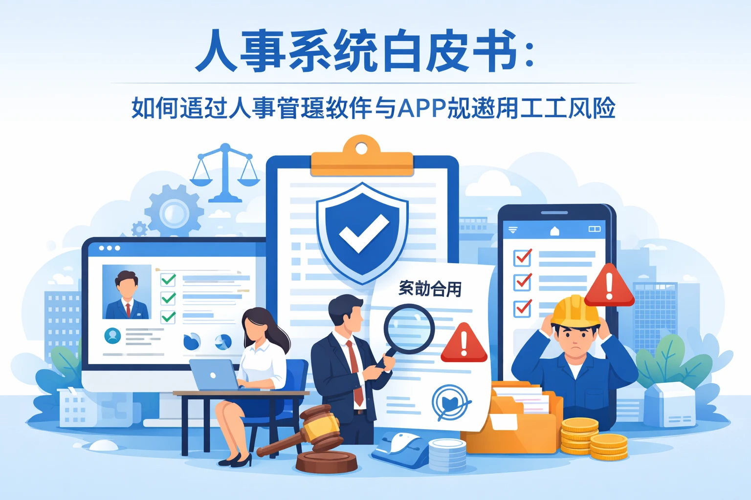 人事系统白皮书：如何通过人事管理软件与APP规避用工风险