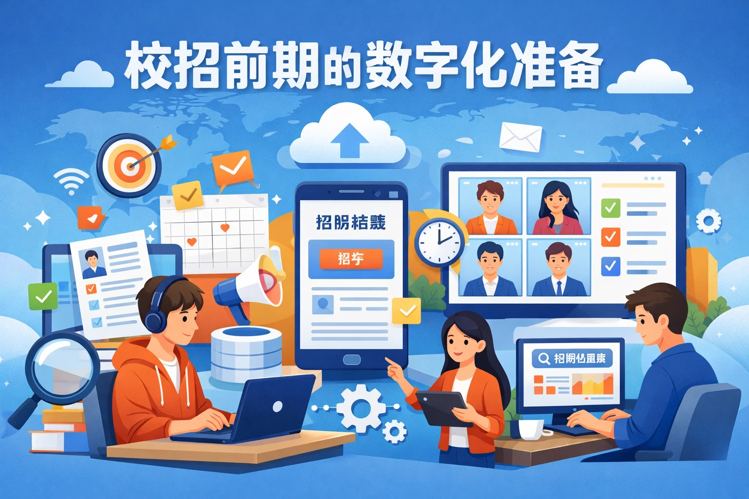 校招前期的数字化准备