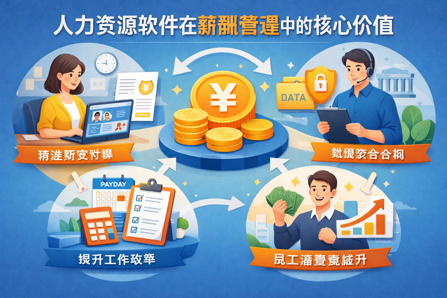 2 人力资源软件在薪酬管理中的核心价值