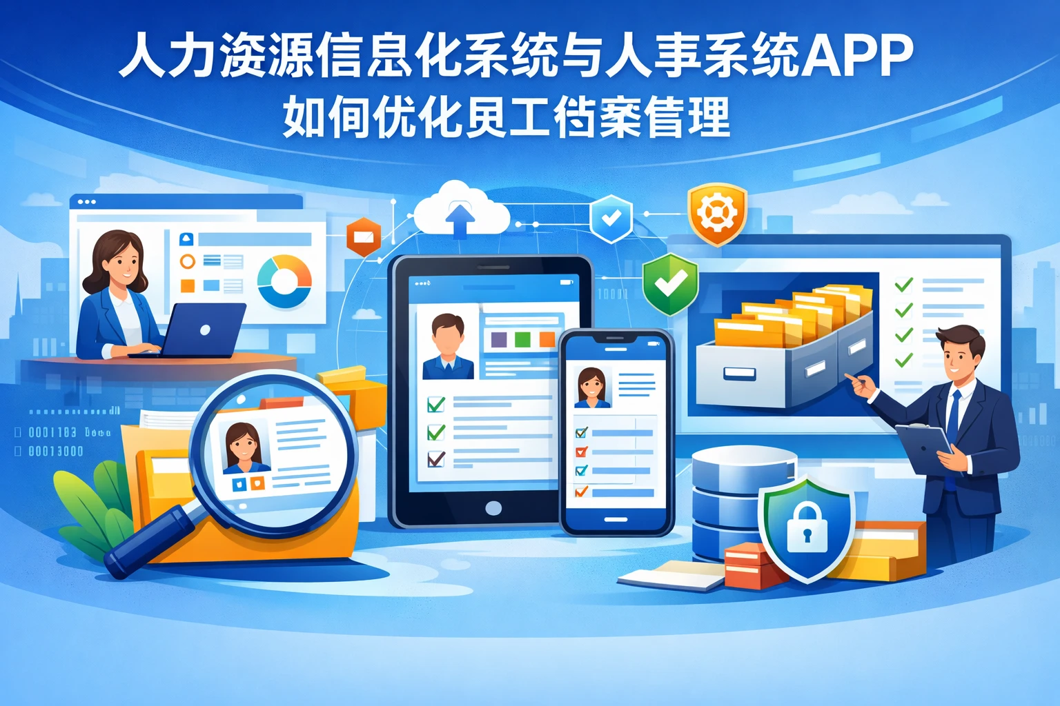 人力资源信息化系统与人事系统APP如何优化员工档案管理