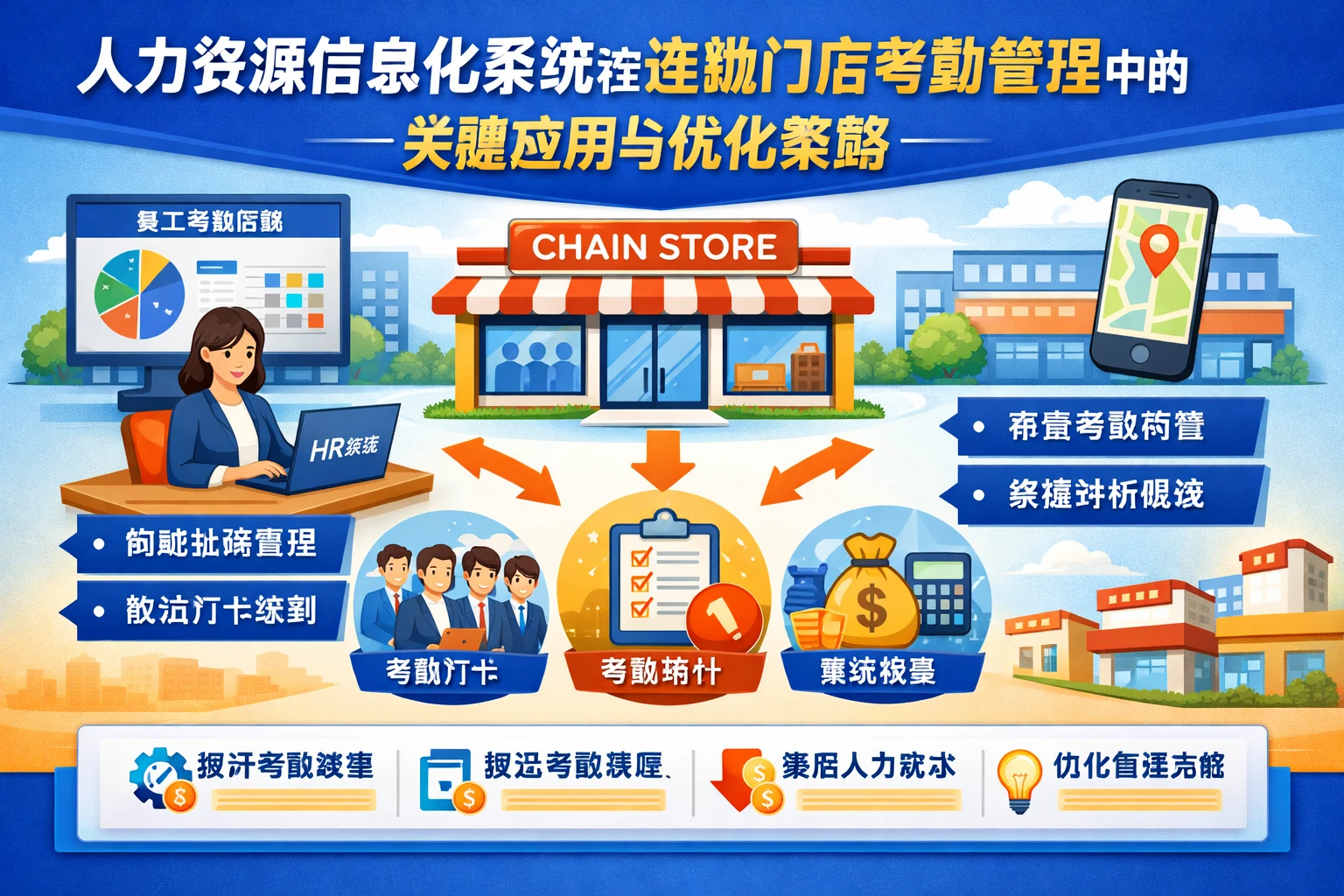 人力资源信息化系统在连锁门店考勤管理中的关键应用与优化策略
