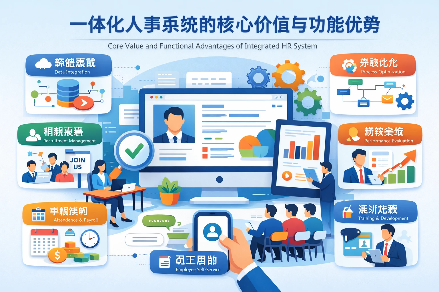 一体化人事系统的核心价值与功能优势