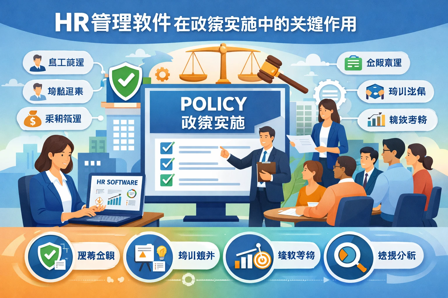 HR管理软件在政策实施中的关键作用
