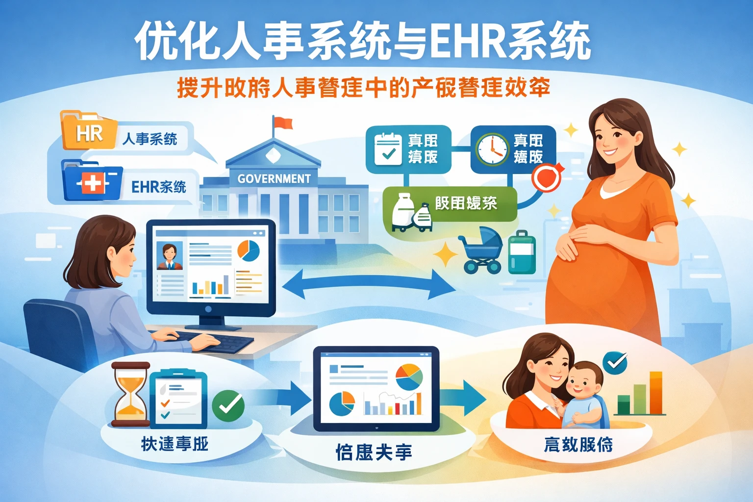 优化人事系统与EHR系统：提升政府人事管理中的产假管理效率