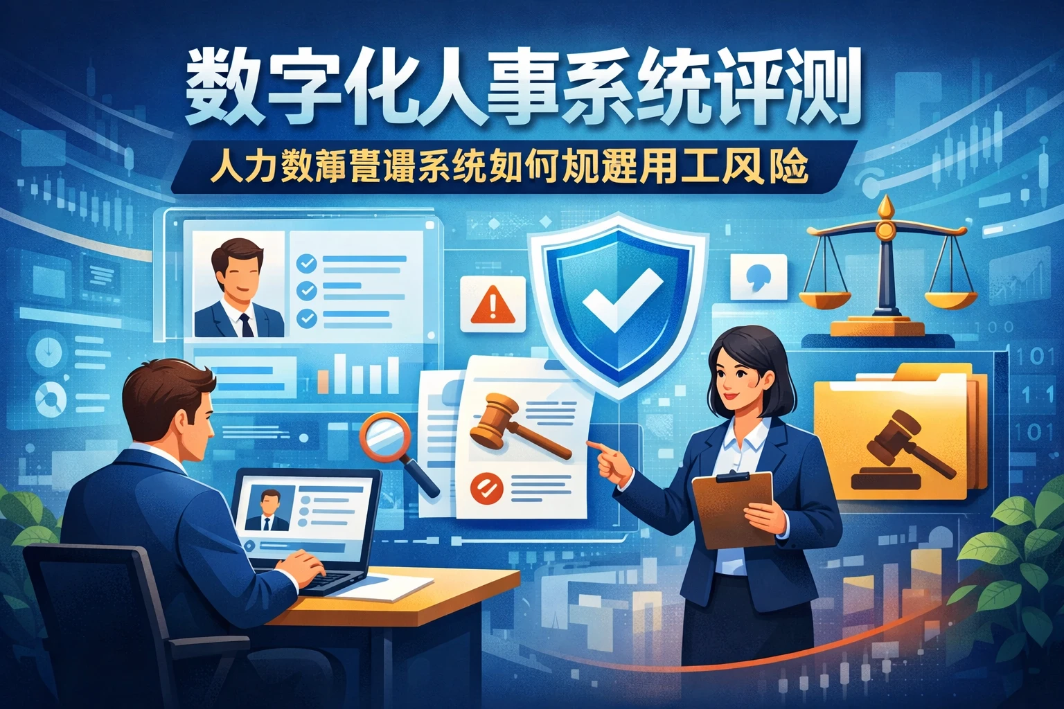 数字化人事系统评测：人力资源管理系统如何规避用工风险