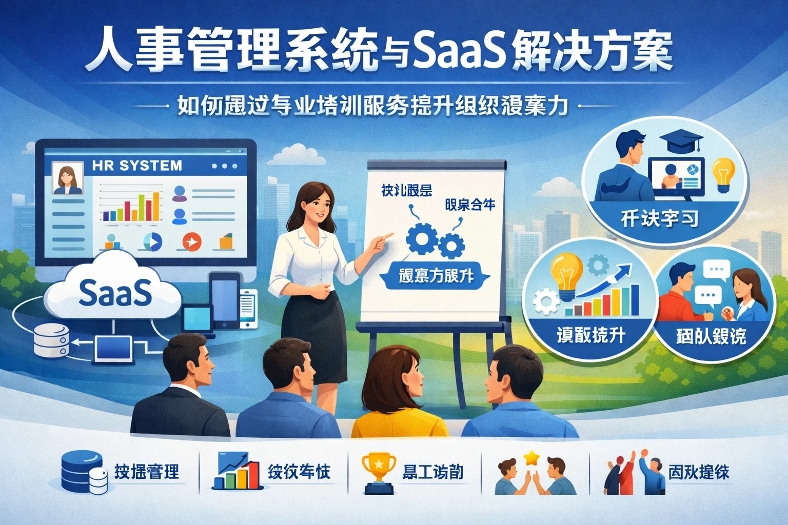 人事管理系统与SaaS解决方案：如何通过专业培训服务提升组织凝聚力