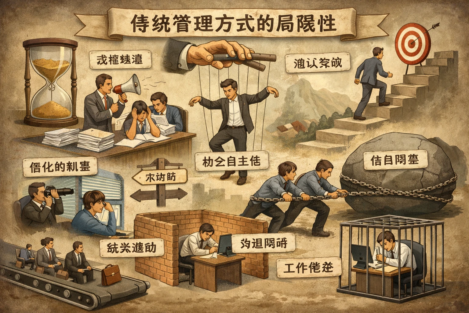 传统管理方式的局限性