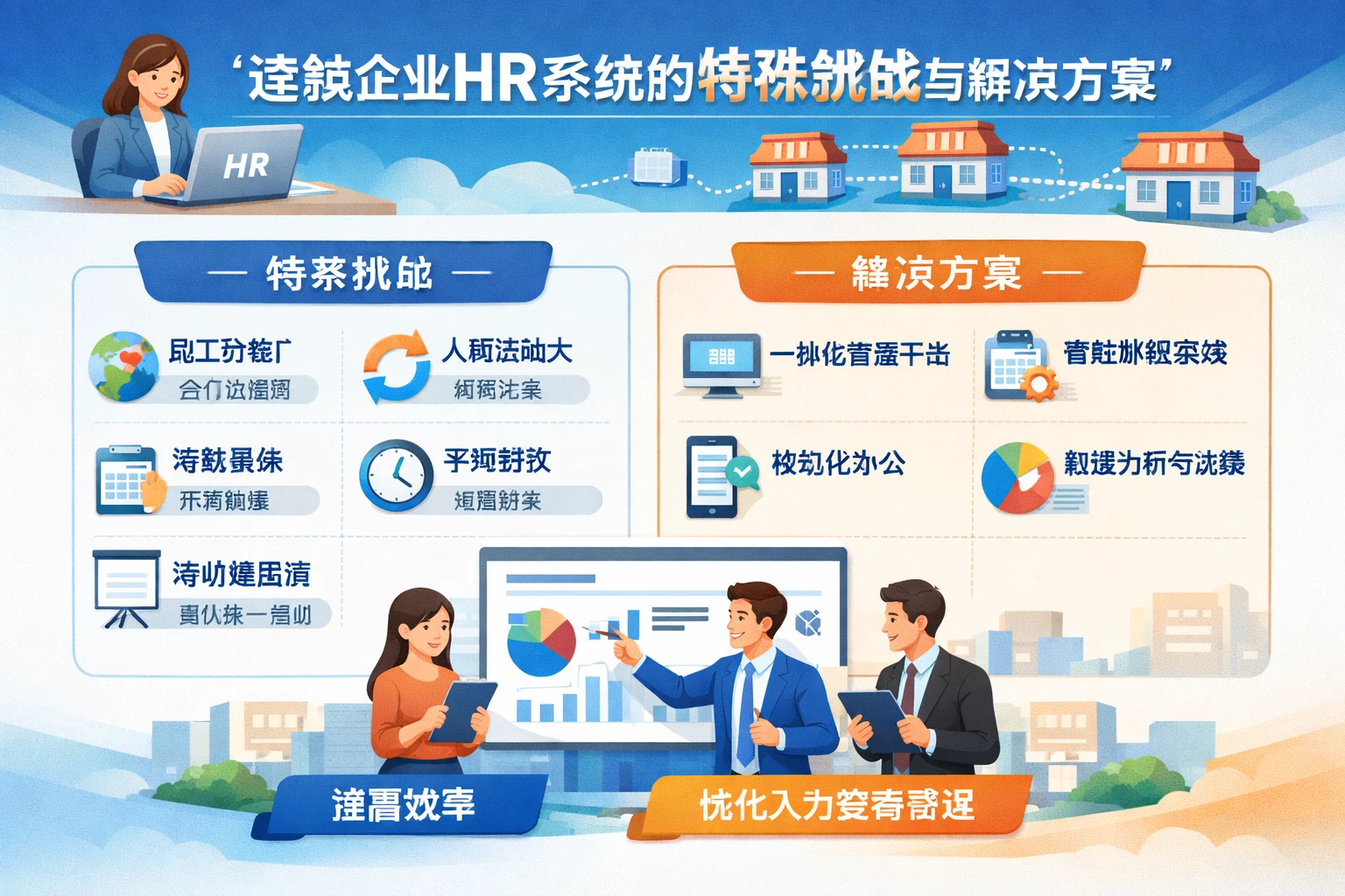 连锁企业HR系统的特殊挑战与解决方案