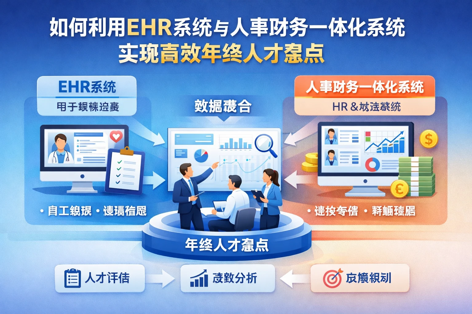 如何利用EHR系统与人事财务一体化系统实现高效年终人才盘点