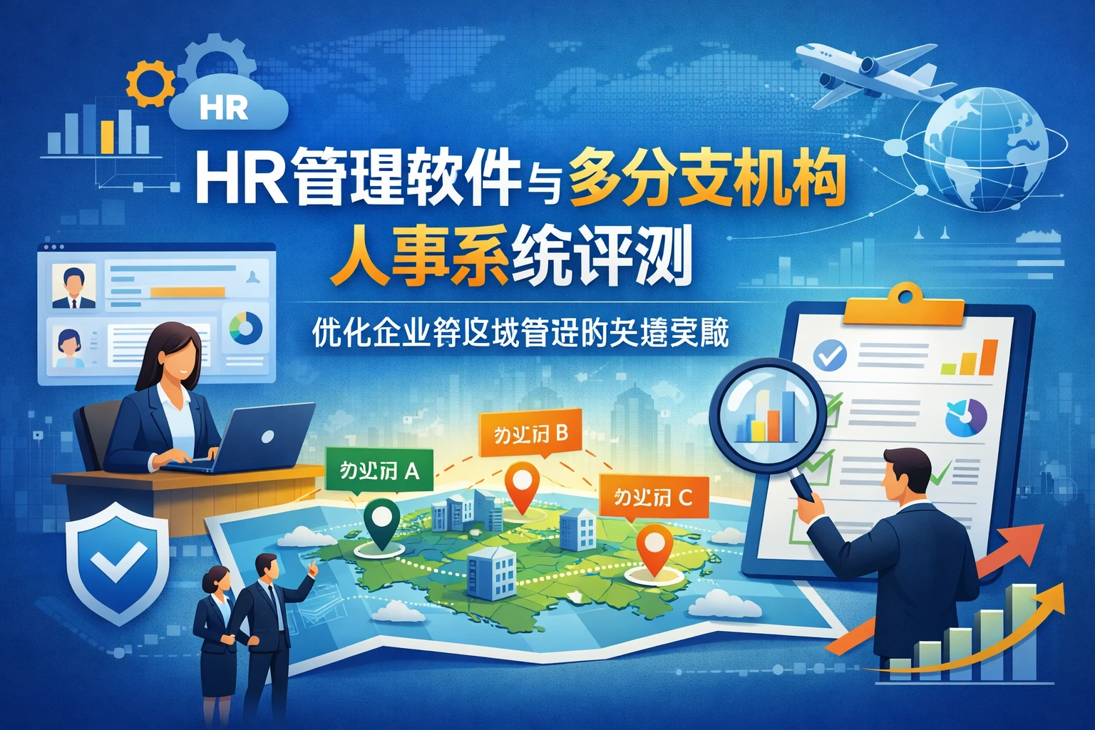 HR管理软件与多分支机构人事系统评测：优化企业跨区域管理的关键策略