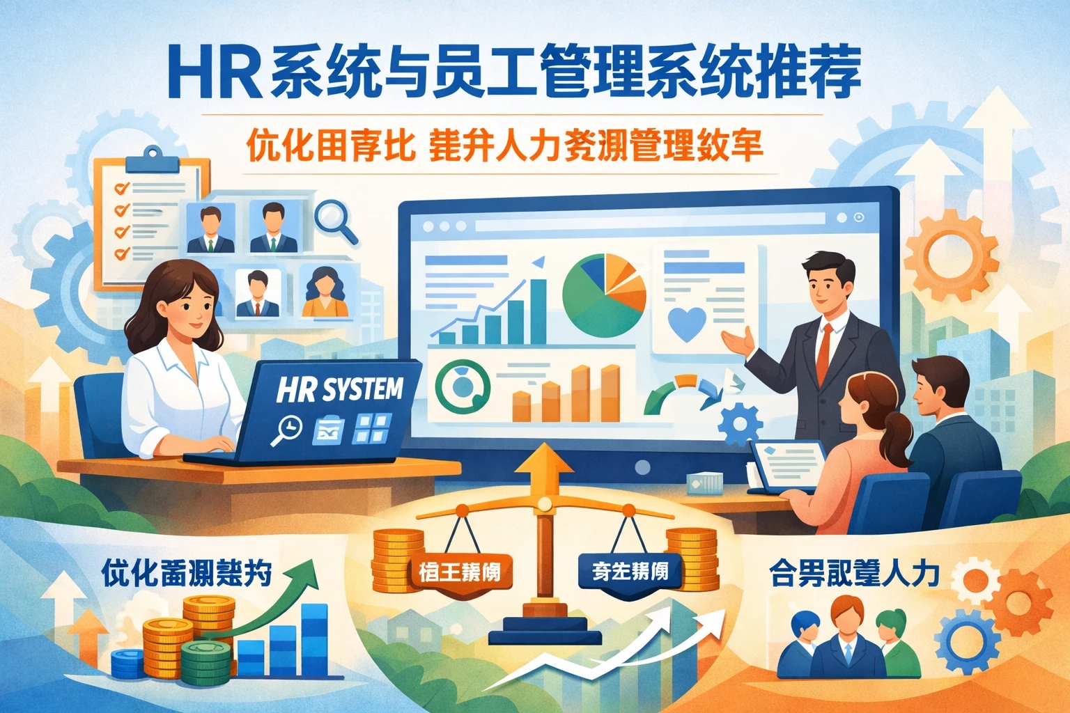 HR系统与员工管理系统推荐：优化固浮比提升人力资源管理效率