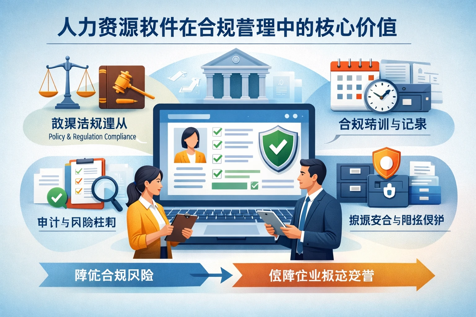 人力资源软件在合规管理中的核心价值