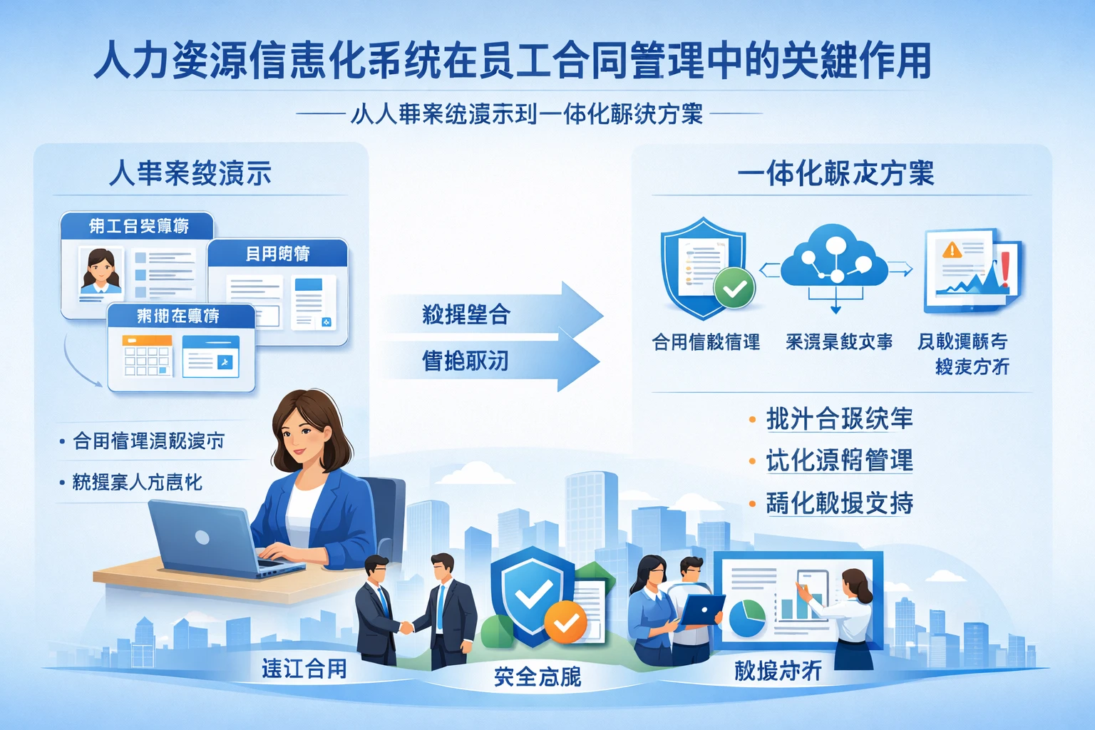 人力资源信息化系统在员工合同管理中的关键作用——从人事系统演示到一体化解决方案