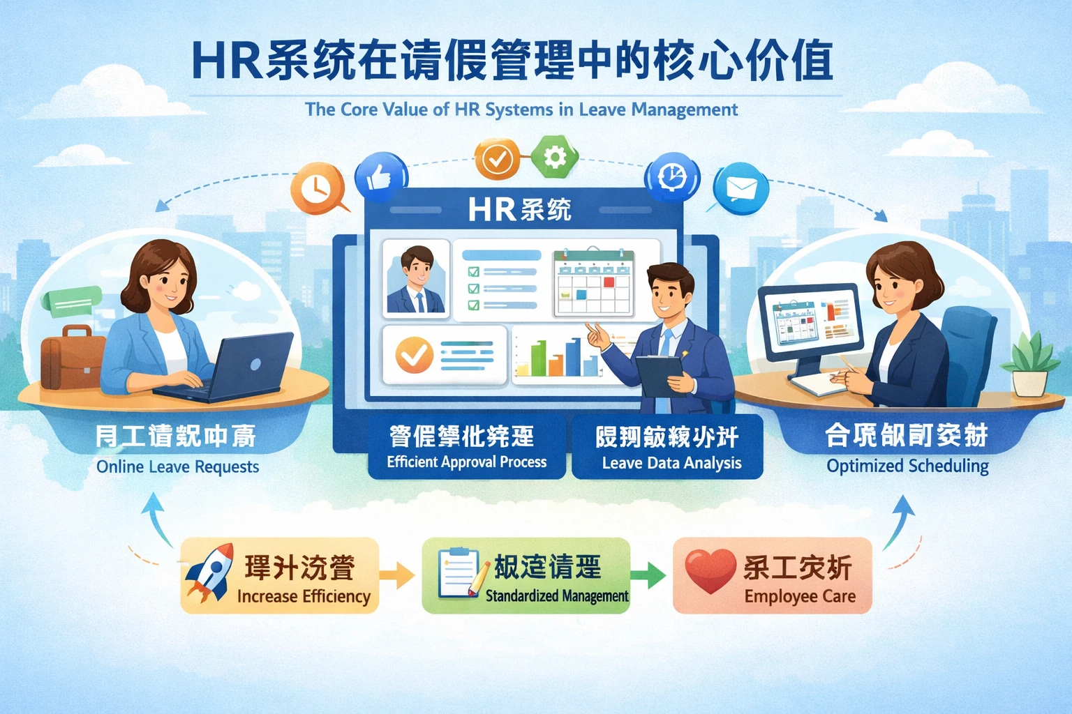 HR系统在请假管理中的核心价值
