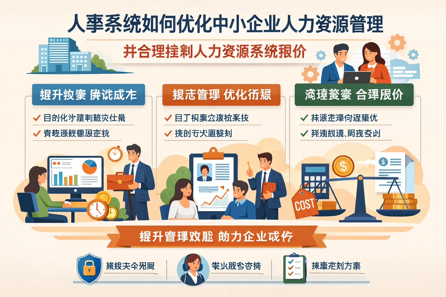 人事系统如何优化中小企业人力资源管理并合理控制人力资源系统报价