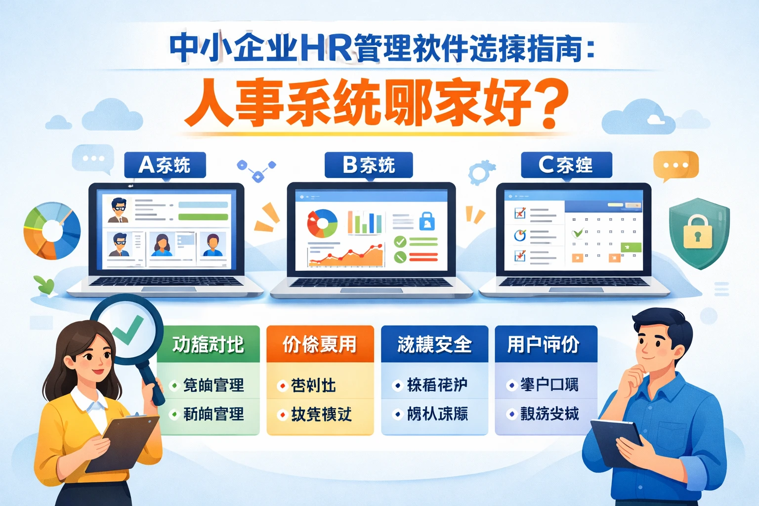 中小企业HR管理软件选择指南：人事系统哪家好