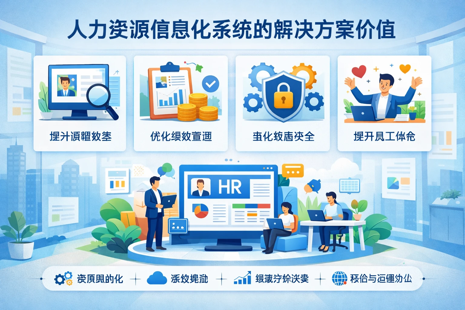 人力资源信息化系统的解决方案价值
