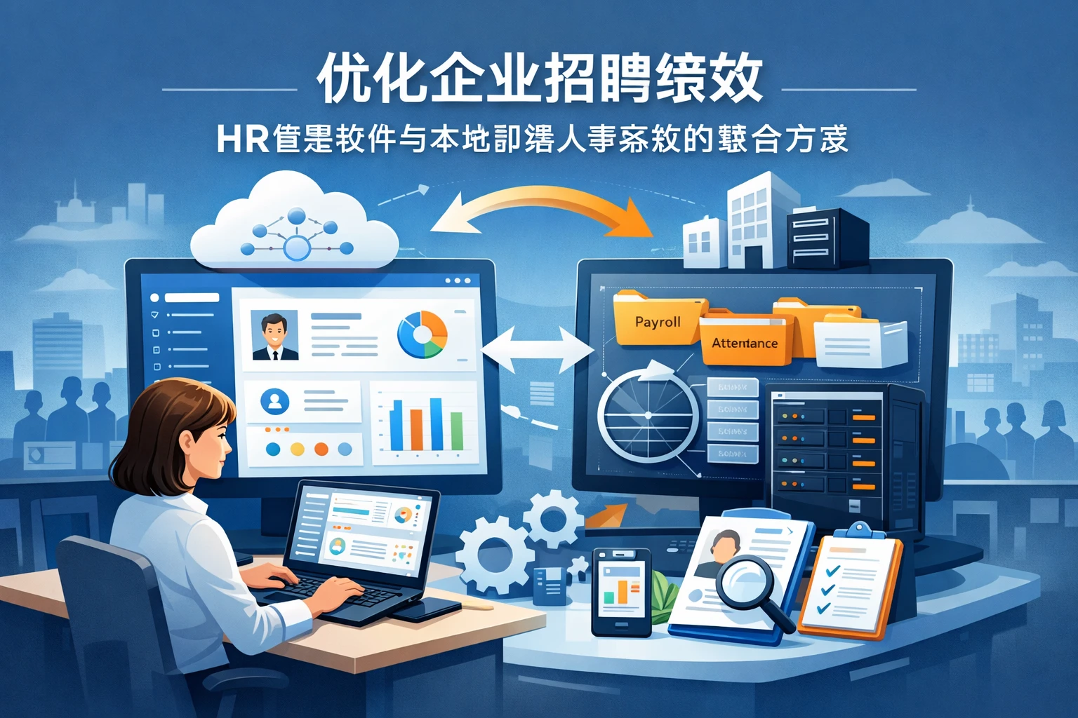 优化企业招聘绩效:HR管理软件与本地部署人事系统的整合方案