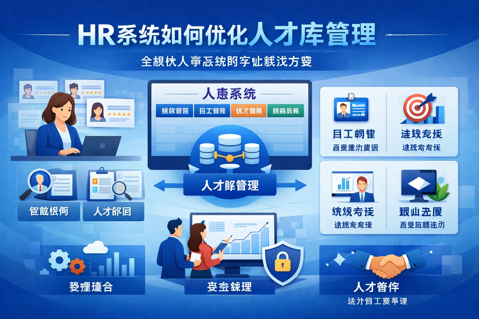 HR系统如何优化人才库管理：全模块人事系统的专业解决方案