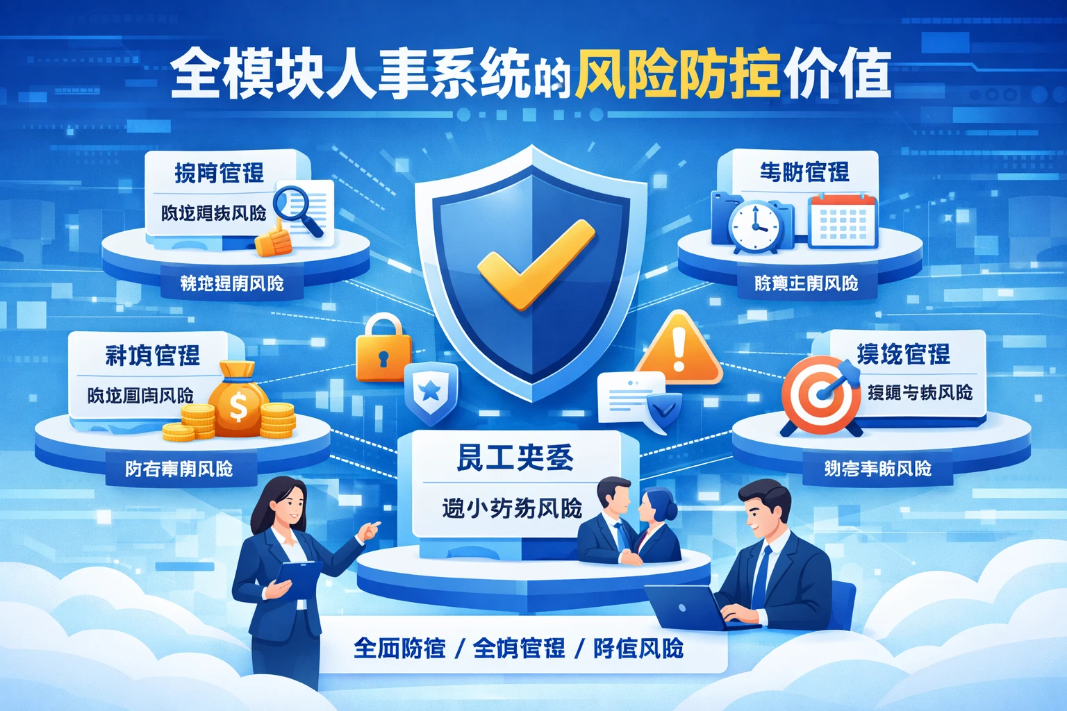全模块人事系统的风险防控价值