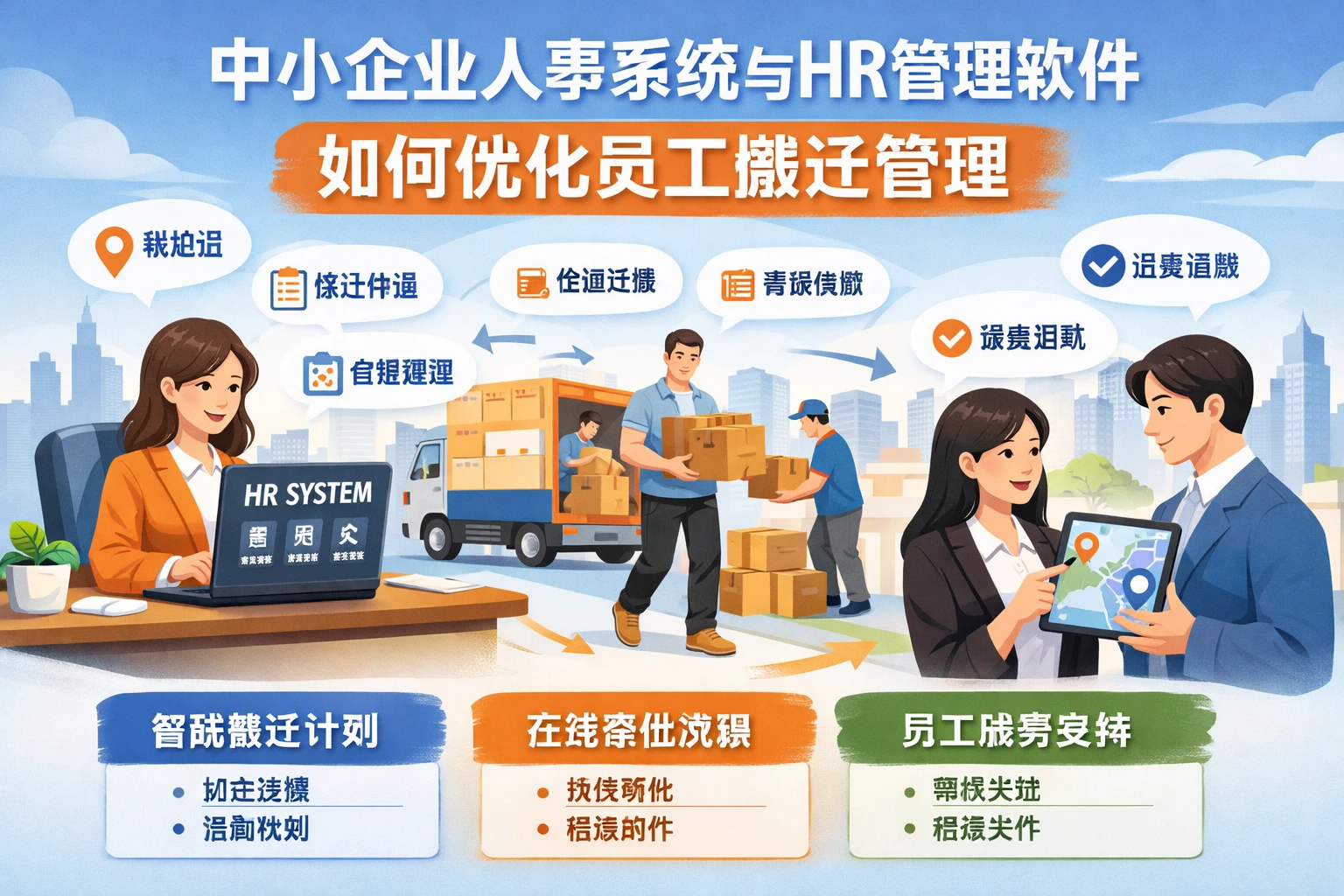 中小企业人事系统与HR管理软件如何优化员工搬迁管理