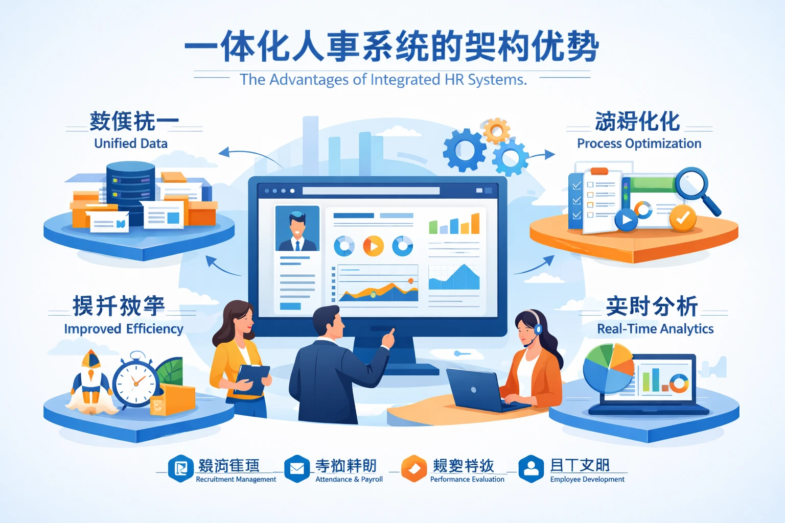 一体化人事系统的架构优势