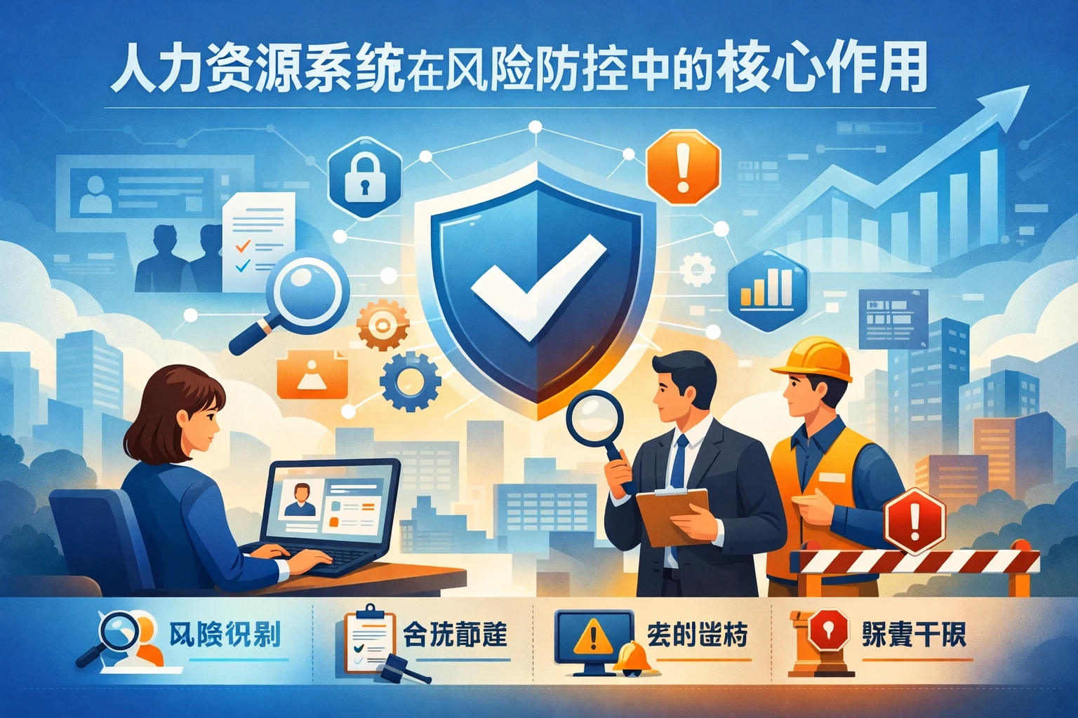 人力资源系统在风险防控中的核心作用