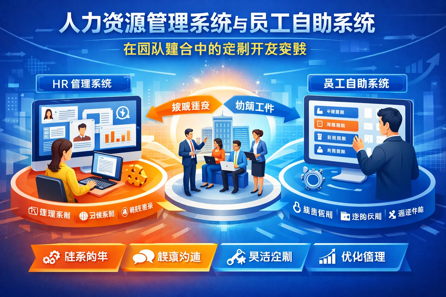 人力资源管理系统与员工自助系统在团队整合中的定制开发实践