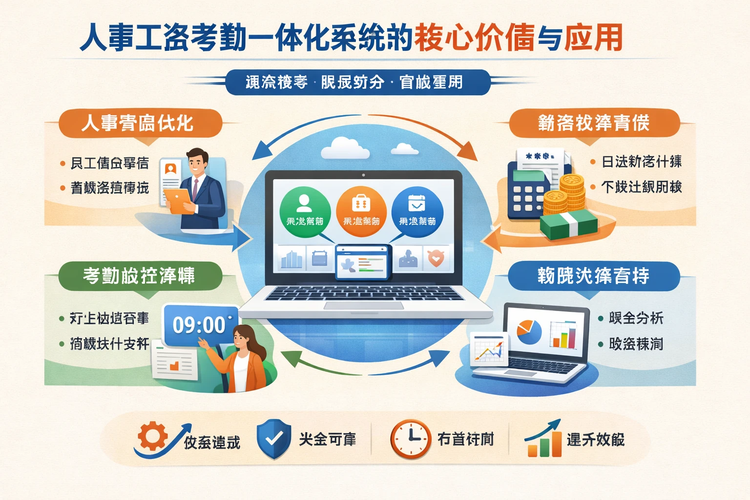 人事工资考勤一体化系统的核心价值与应用