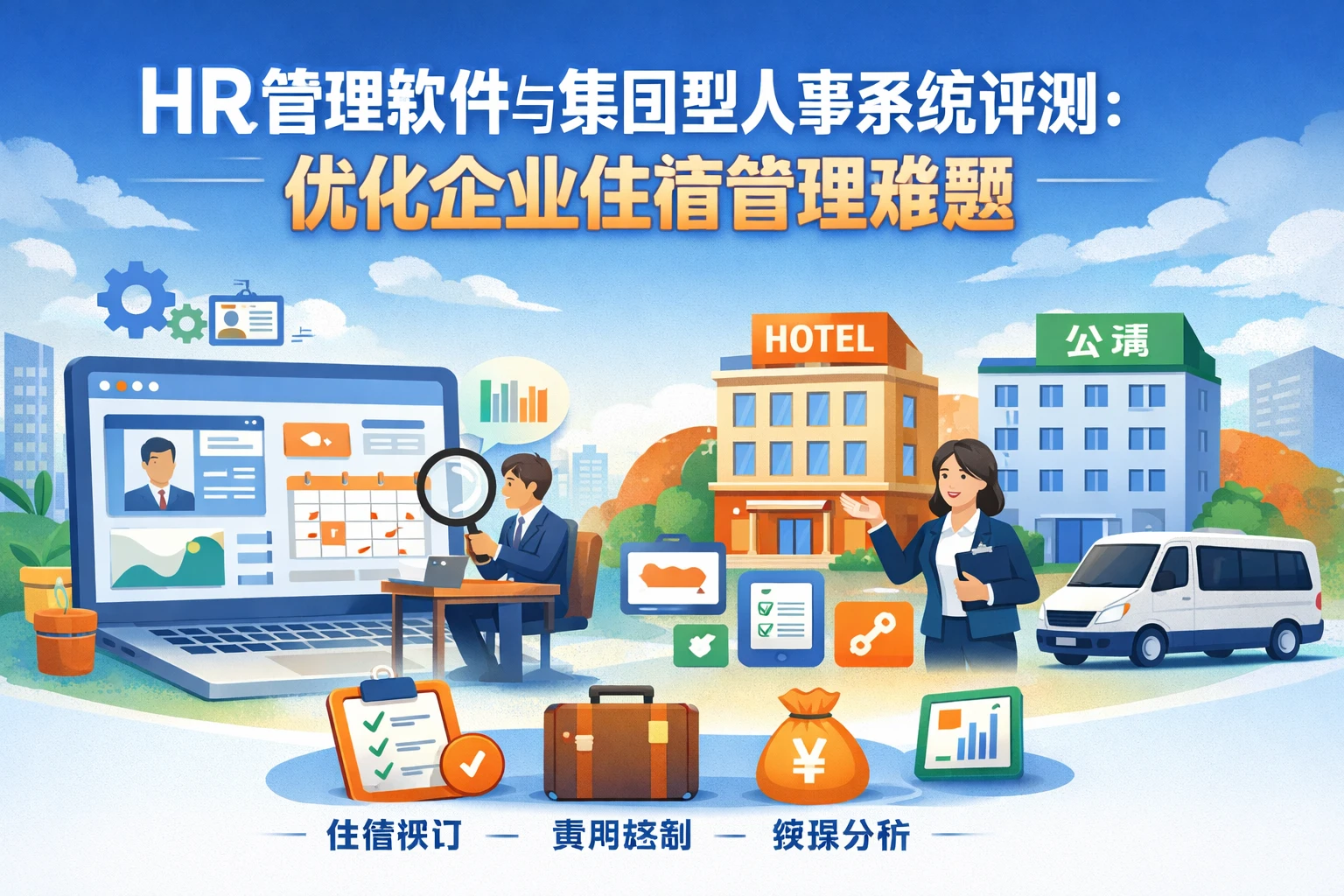 HR管理软件与集团型人事系统评测:优化企业住宿管理难题