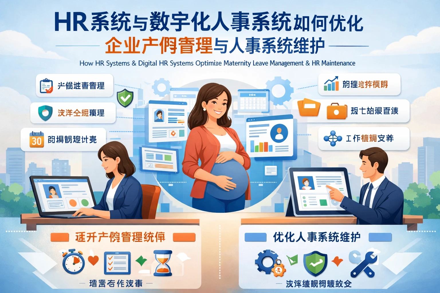 HR系统与数字化人事系统如何优化企业产假管理与人事系统维护