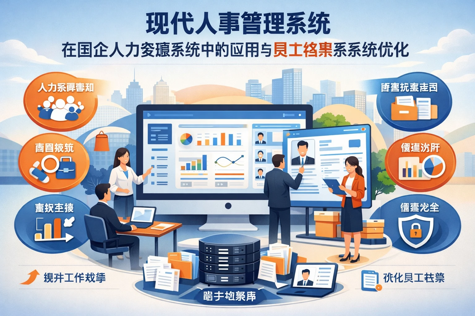 现代人事管理系统在国企人力资源系统中的应用与员工档案系统优化