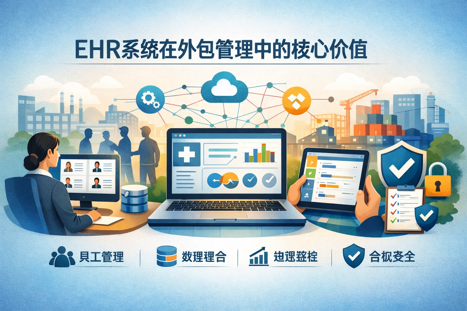 ehr系统在外包管理中的核心价值