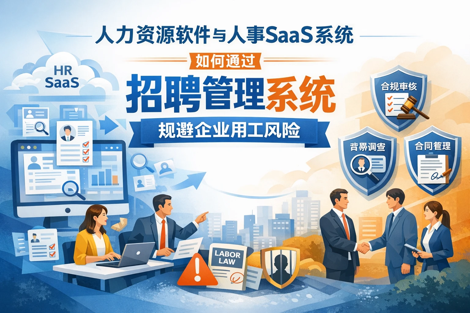 人力资源软件与人事SaaS系统如何通过招聘管理系统规避企业用工风险