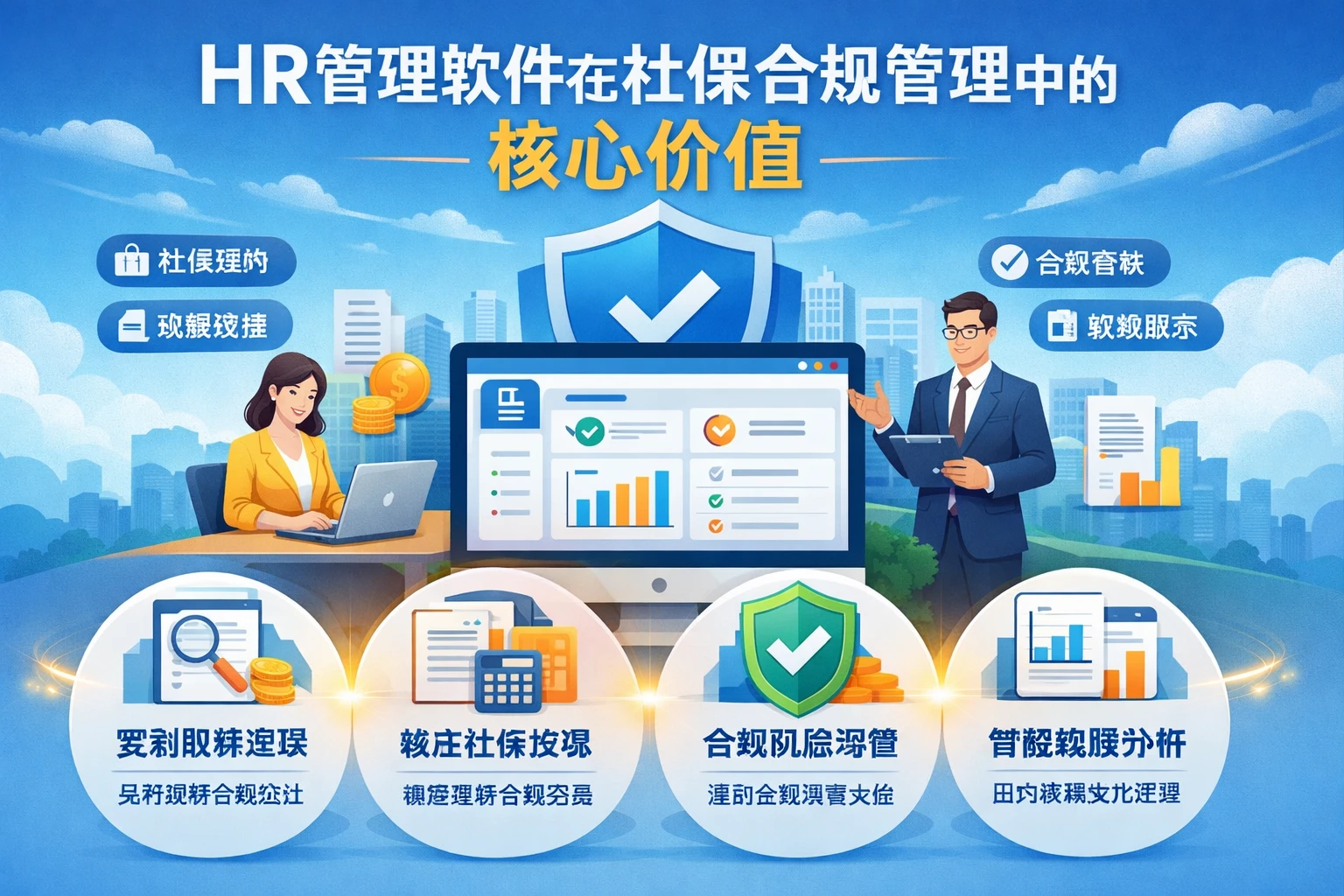 HR管理软件在社保合规管理中的核心价值