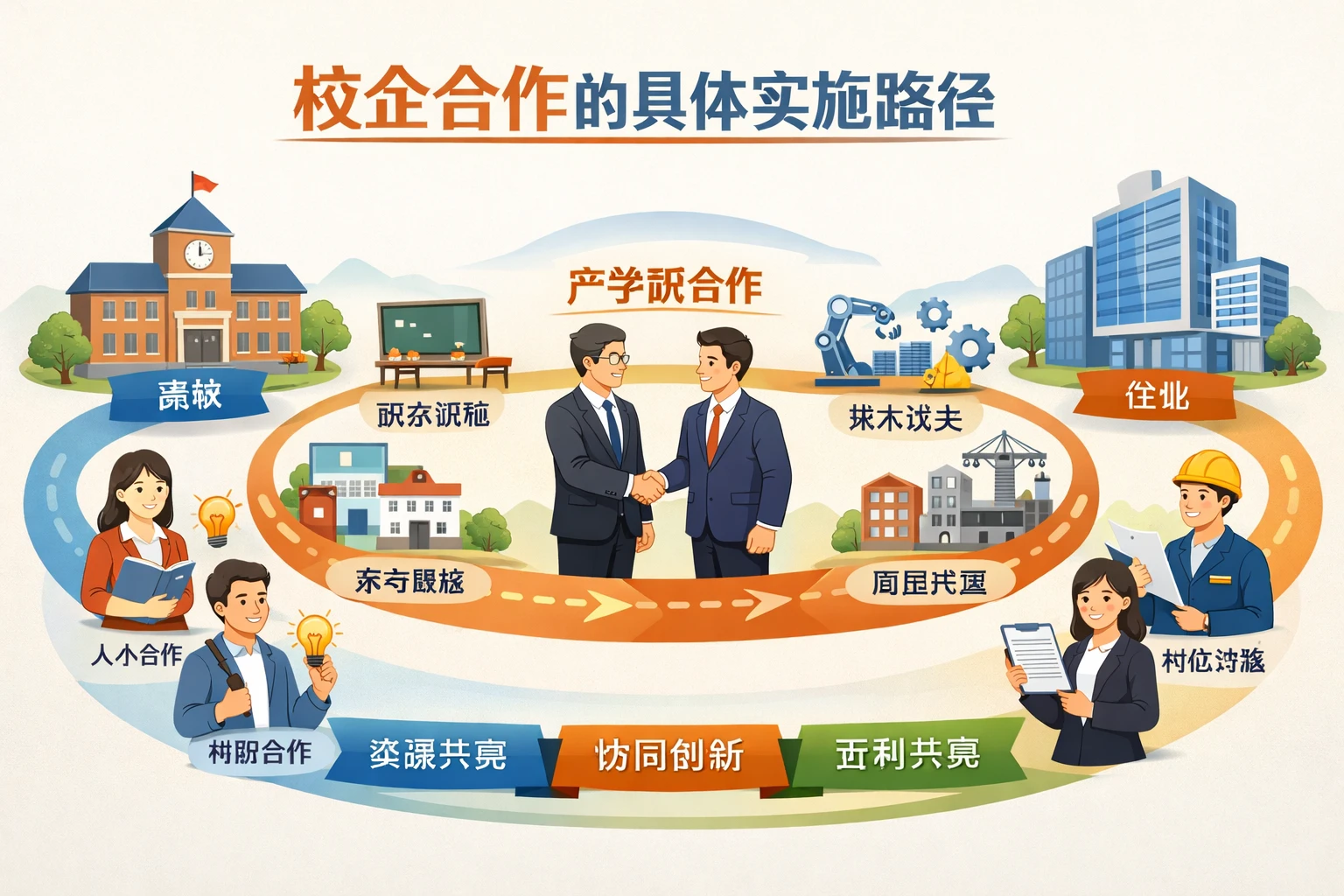 校企合作的具体实施路径