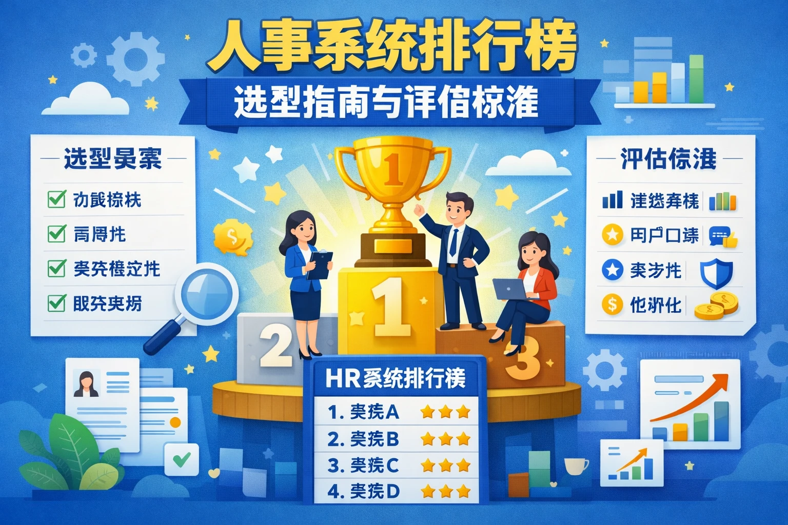人事系统排行榜:选型指南与评估标准