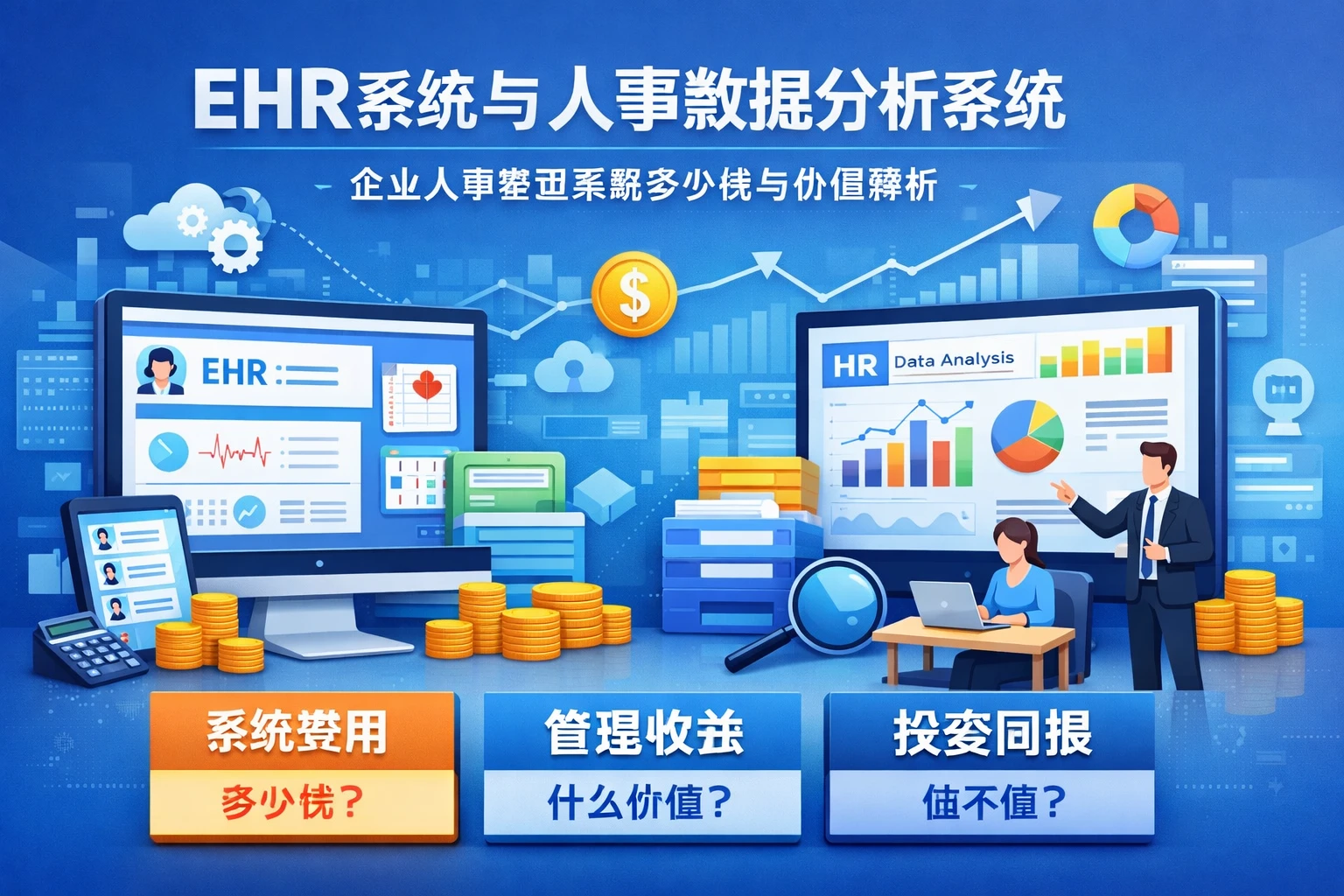 EHR系统与人事数据分析系统：企业人事管理系统多少钱与价值解析