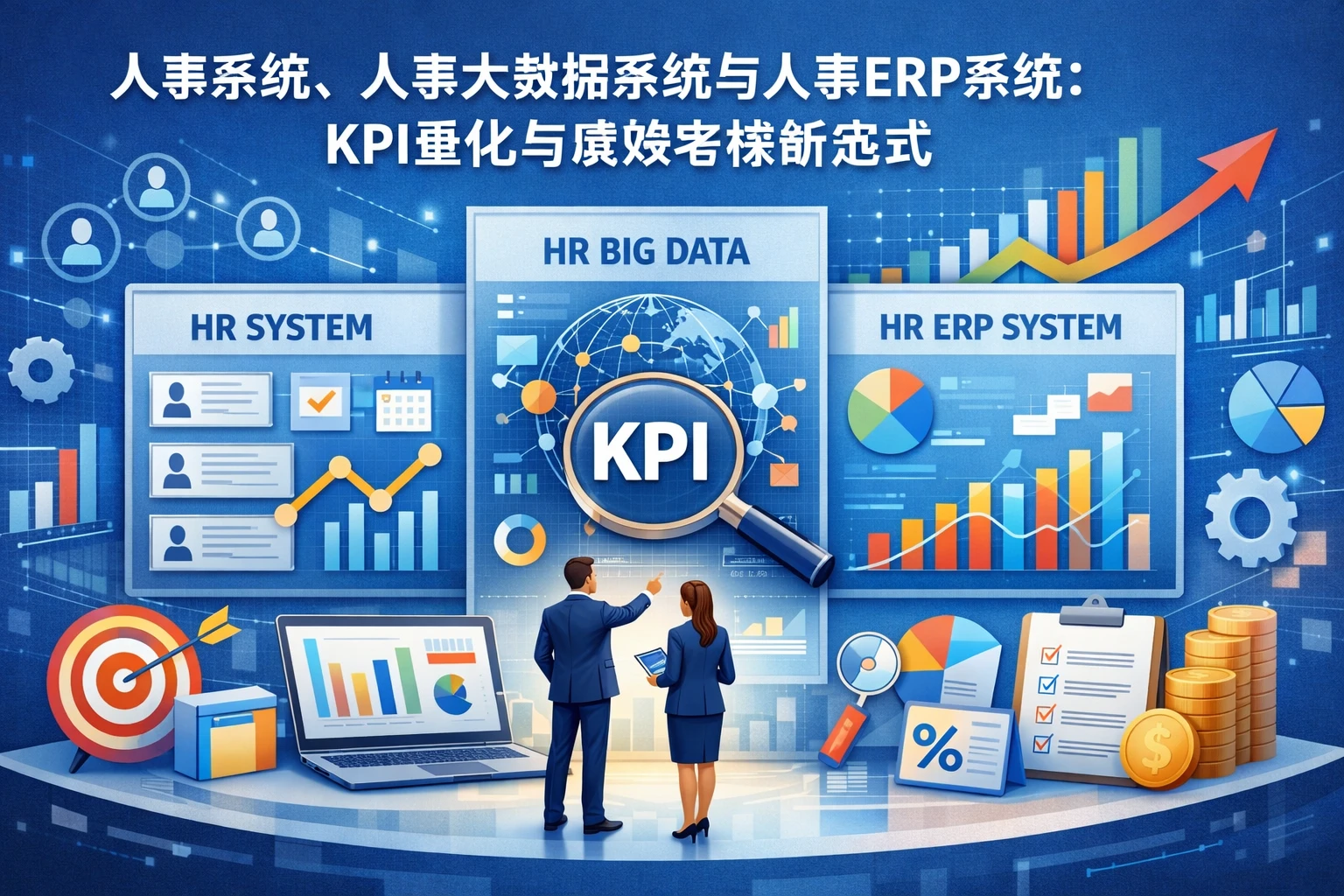 人事系统、人事大数据系统与人事ERP系统:KPI量化与绩效考核新范式