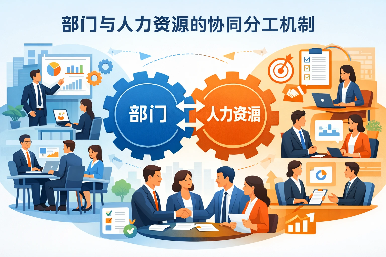 部门与人力资源的协同分工机制