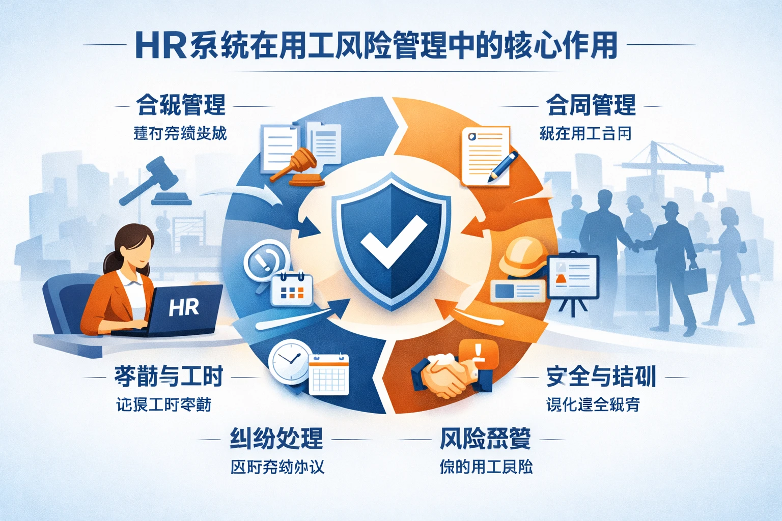 HR系统在用工风险管理中的核心作用