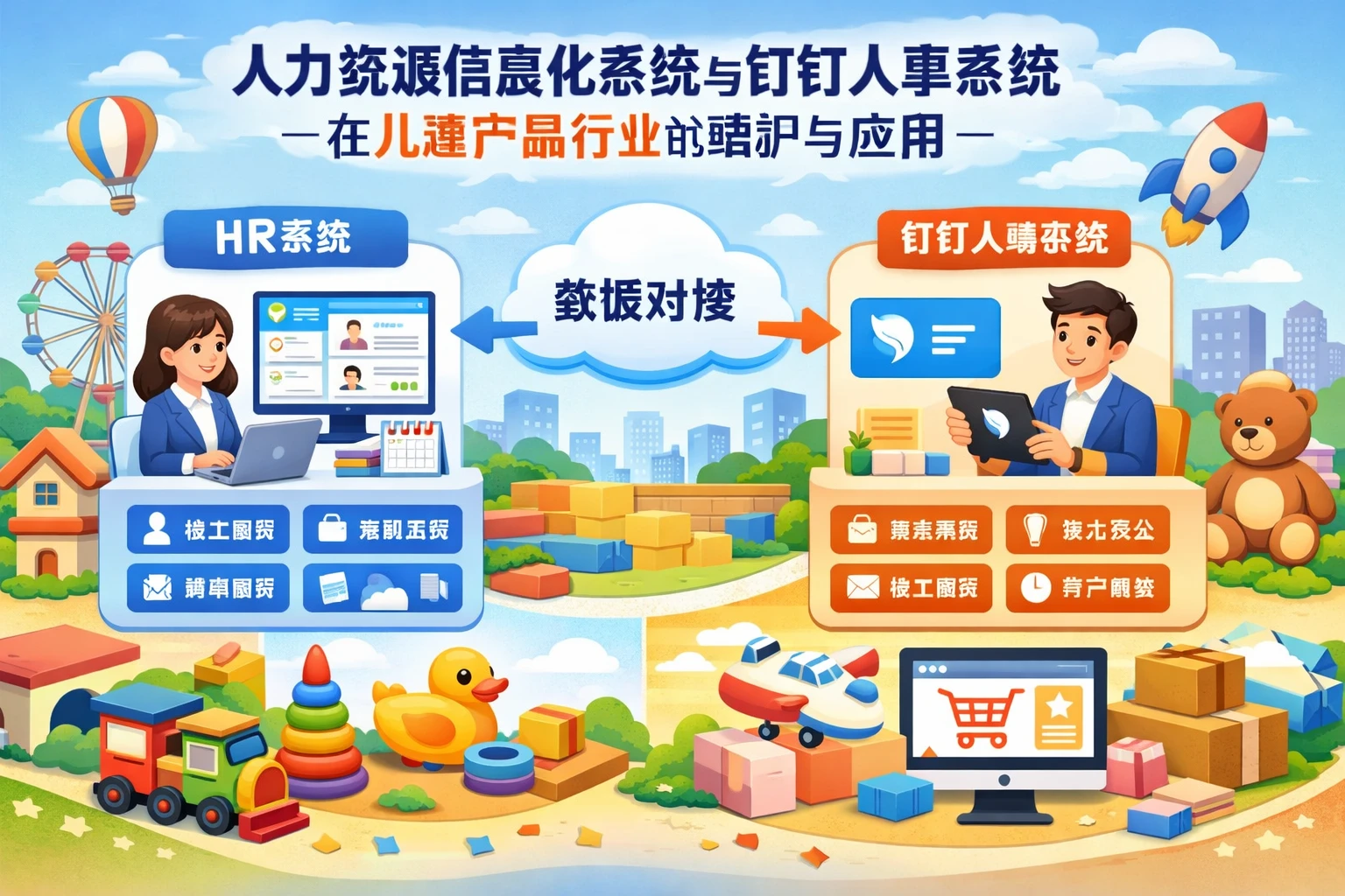 人力资源信息化系统与钉钉人事系统在儿童产品行业的维护与应用