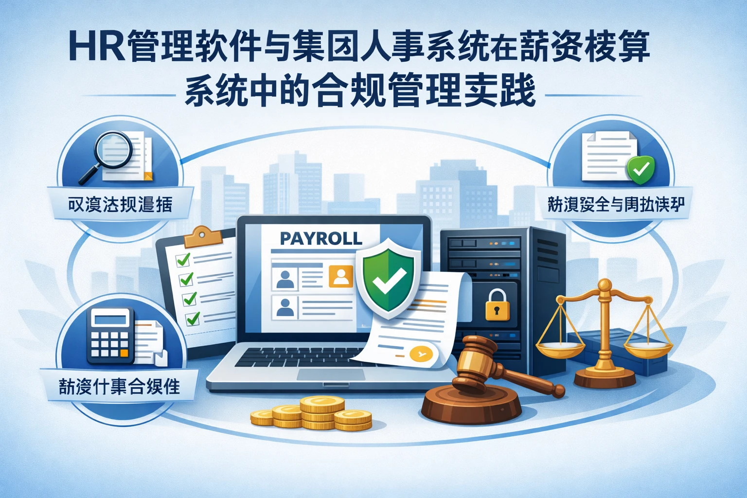 HR管理软件与集团人事系统在薪资核算系统中的合规管理实践