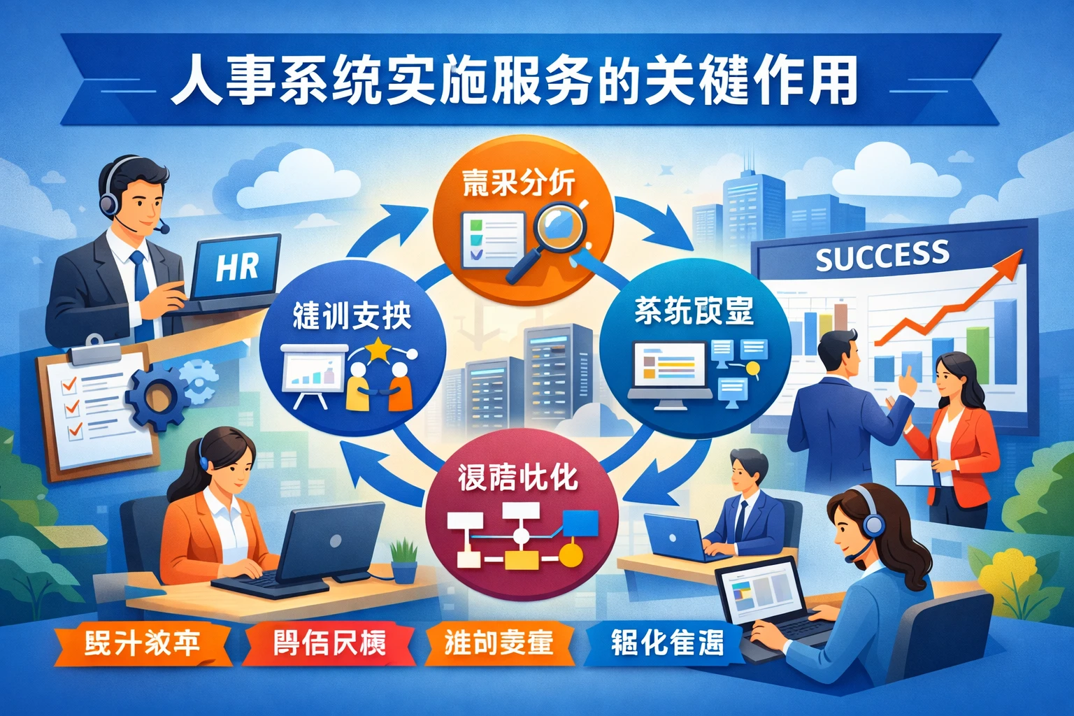 人事系统实施服务的关键作用