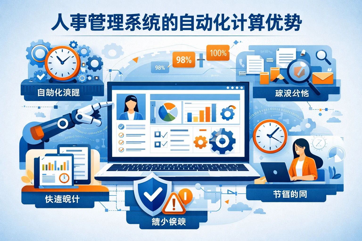人事管理系统的自动化计算优势