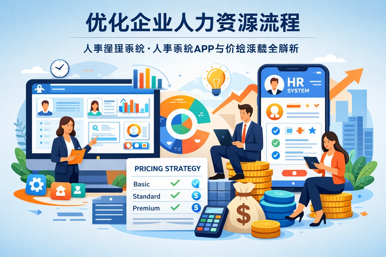 优化企业人力资源流程：人事管理系统、人事系统APP与价格策略全解析