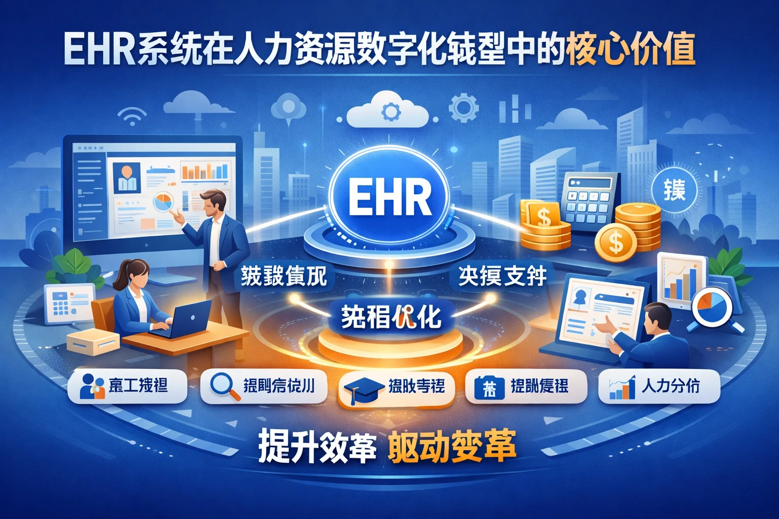 EHR系统在人力资源数字化转型中的核心价值