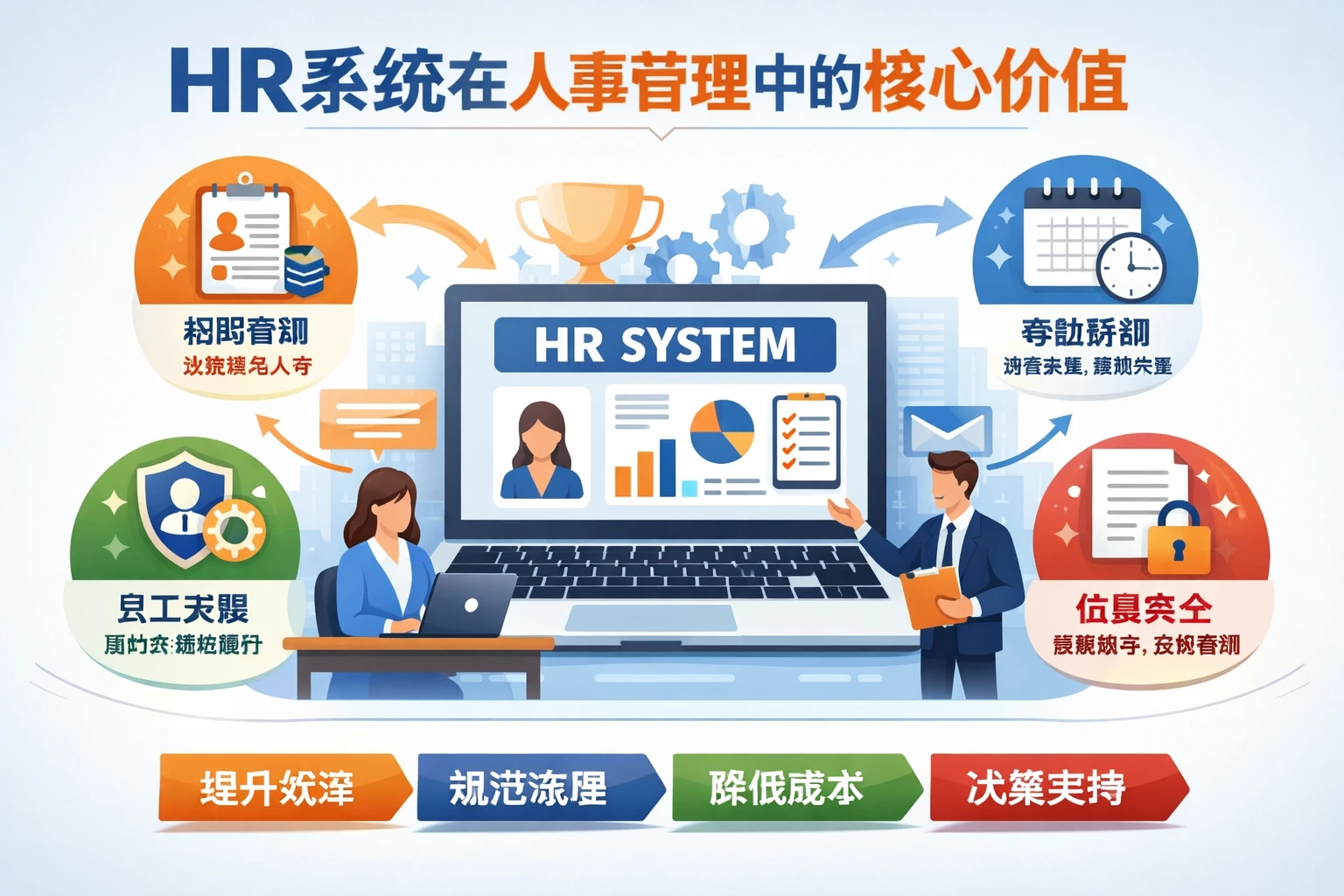 HR系统在人事管理中的核心价值