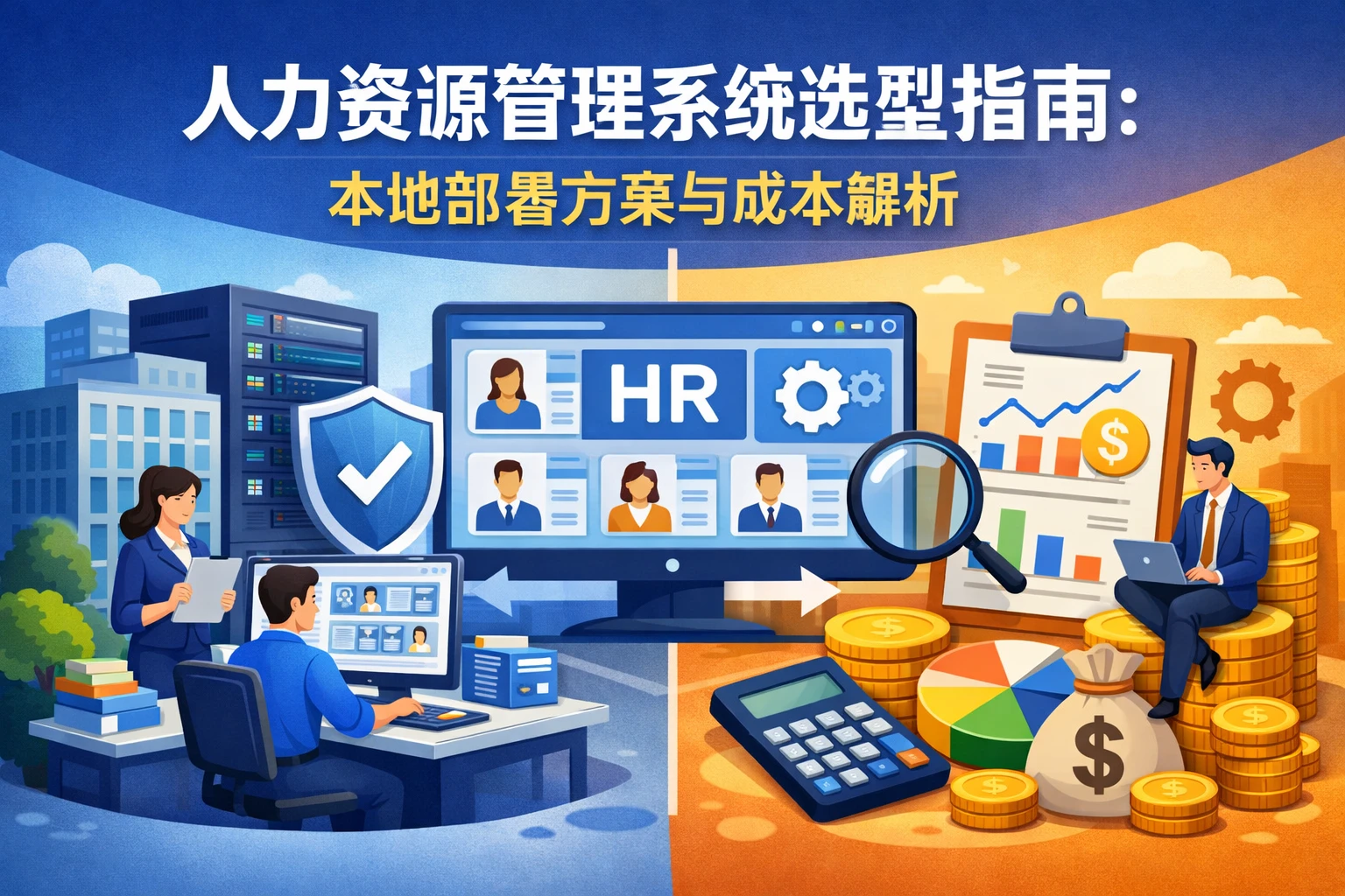 人力资源管理系统选型指南:本地部署方案与成本解析
