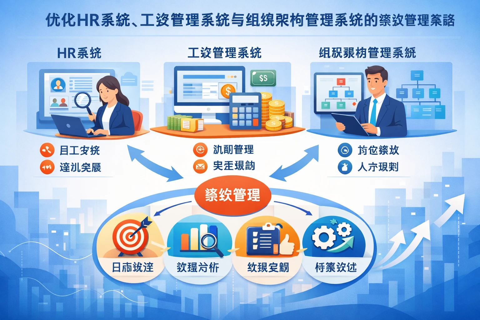 优化HR系统、工资管理系统与组织架构管理系统的绩效管理策略